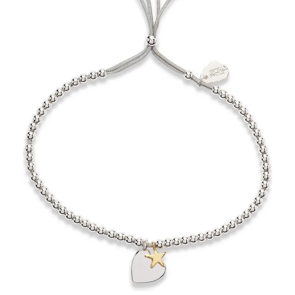 Estella Bartlett heart & star bracelet